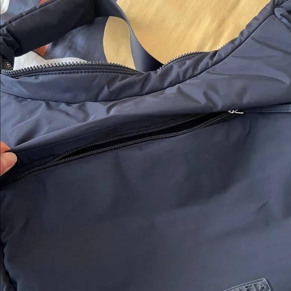 Athleta All About Medium Crossbody Hobo Bag Navy - Picture 6 of 6